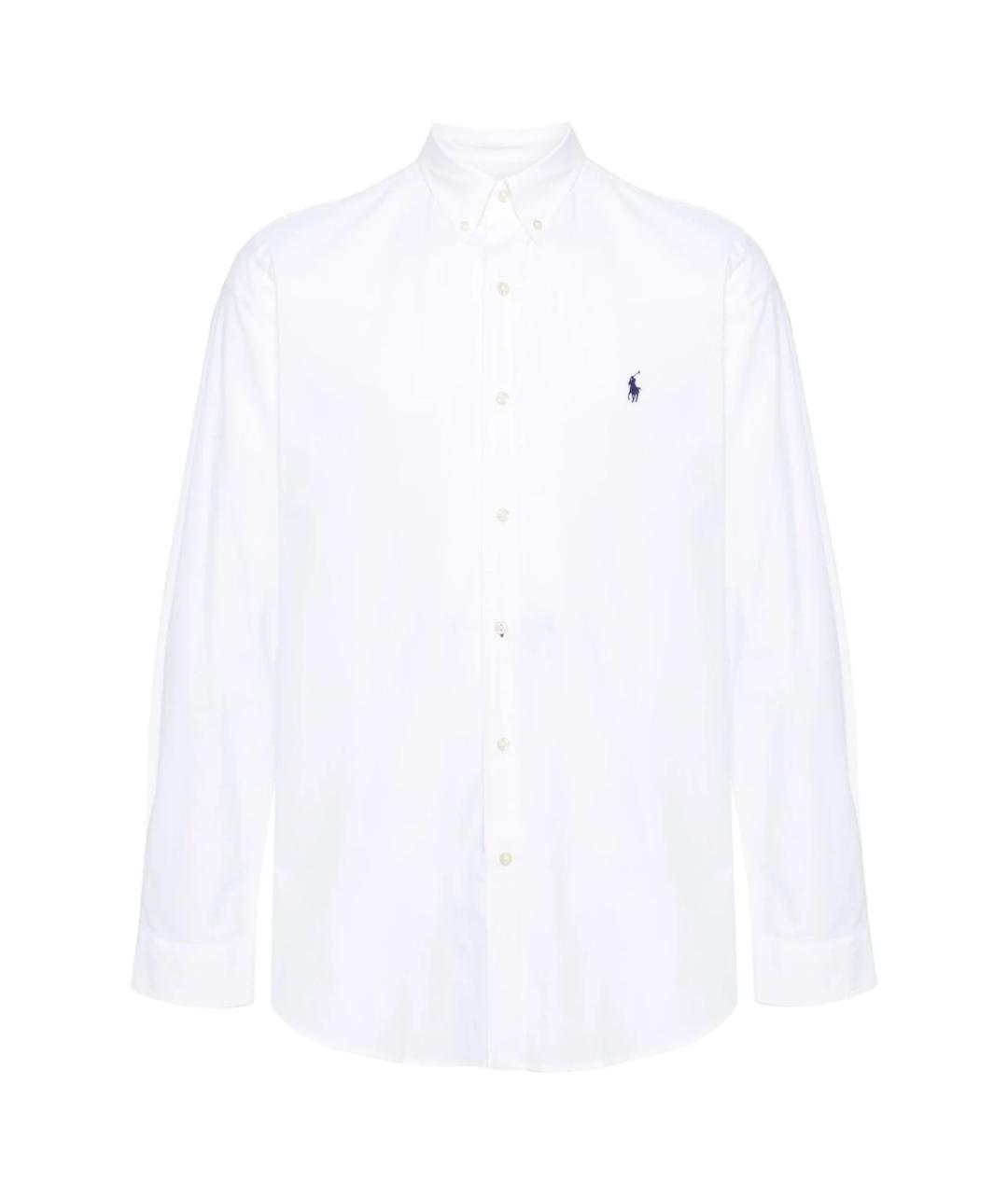POLO RALPH LAUREN Белая хлопковая кэжуал рубашка, фото 1