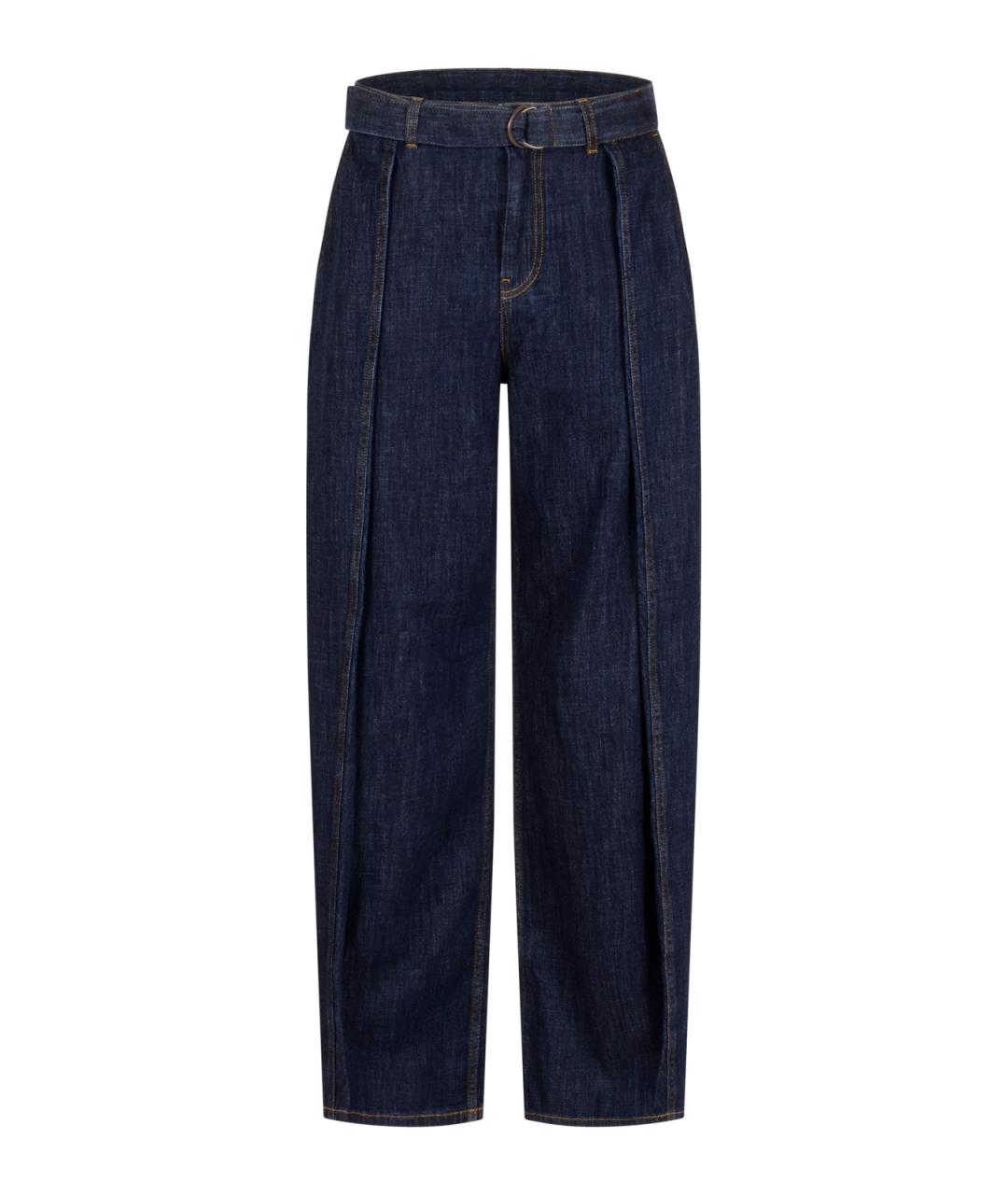 LOEWE Синие хлопковые прямые джинсы, фото 1