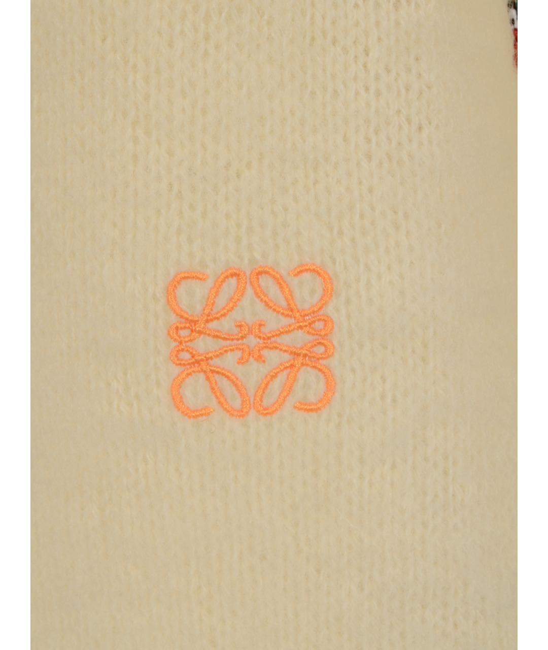 LOEWE Мульти шерстяной джемпер / свитер, фото 3