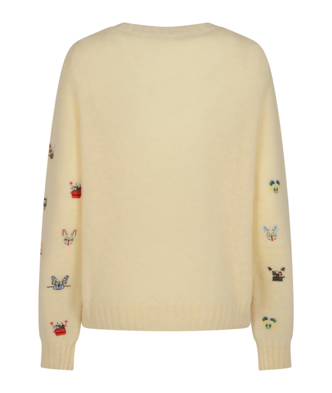 LOEWE Мульти шерстяной джемпер / свитер, фото 2