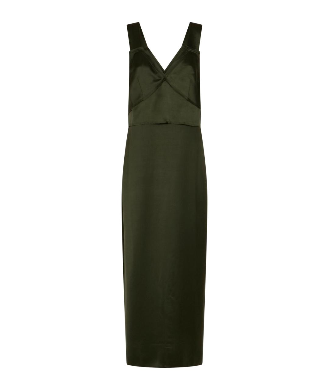 TOTEME Зеленые вискозное повседневное платье, фото 1