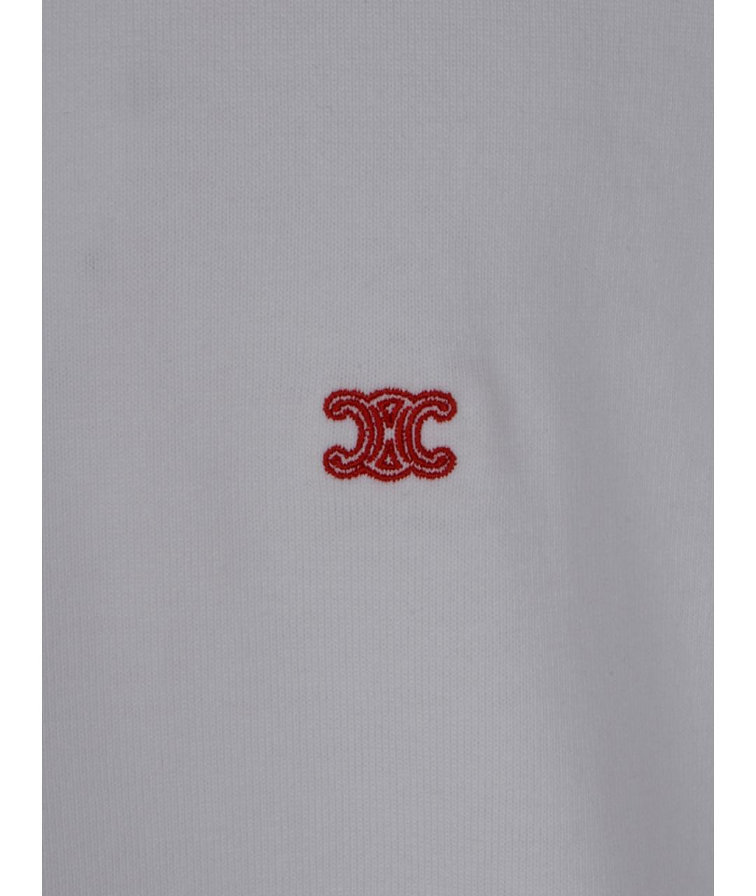 CELINE Хлопковая футболка, фото 3