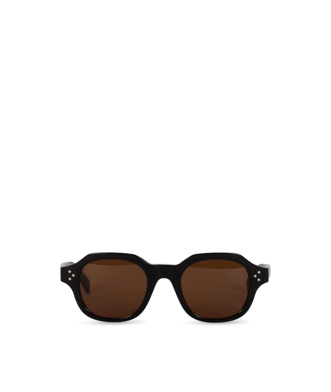 CELINE Черные пластиковые солнцезащитные очки, фото 2