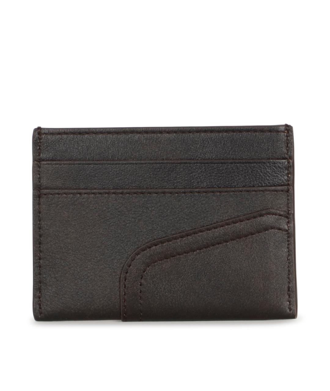 LOEWE Коричневый кожаный кардхолдер, фото 3