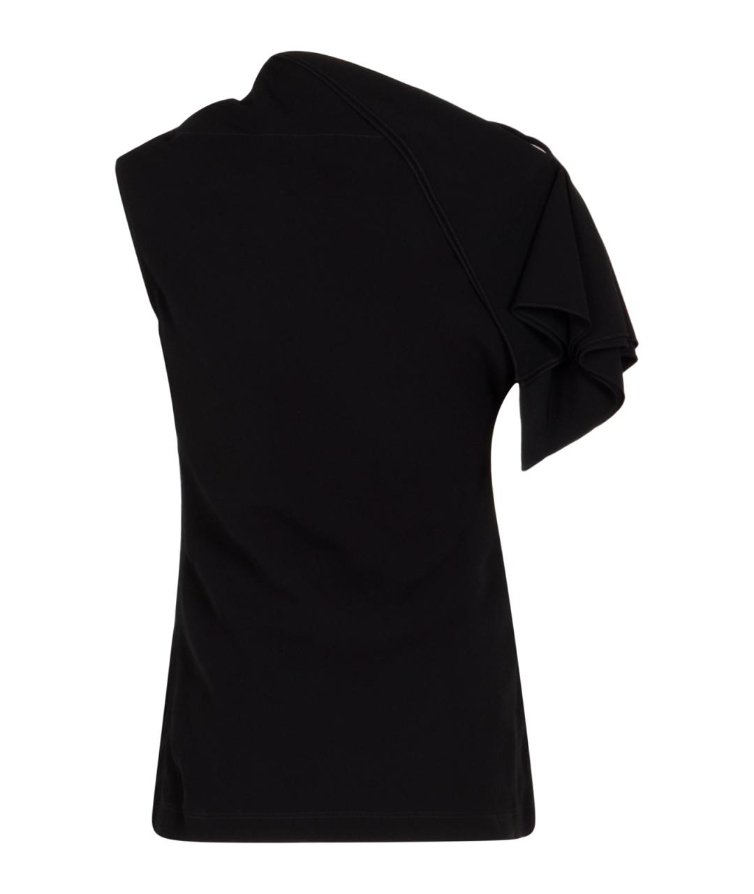 LOEWE Черная вискозная майка, фото 2