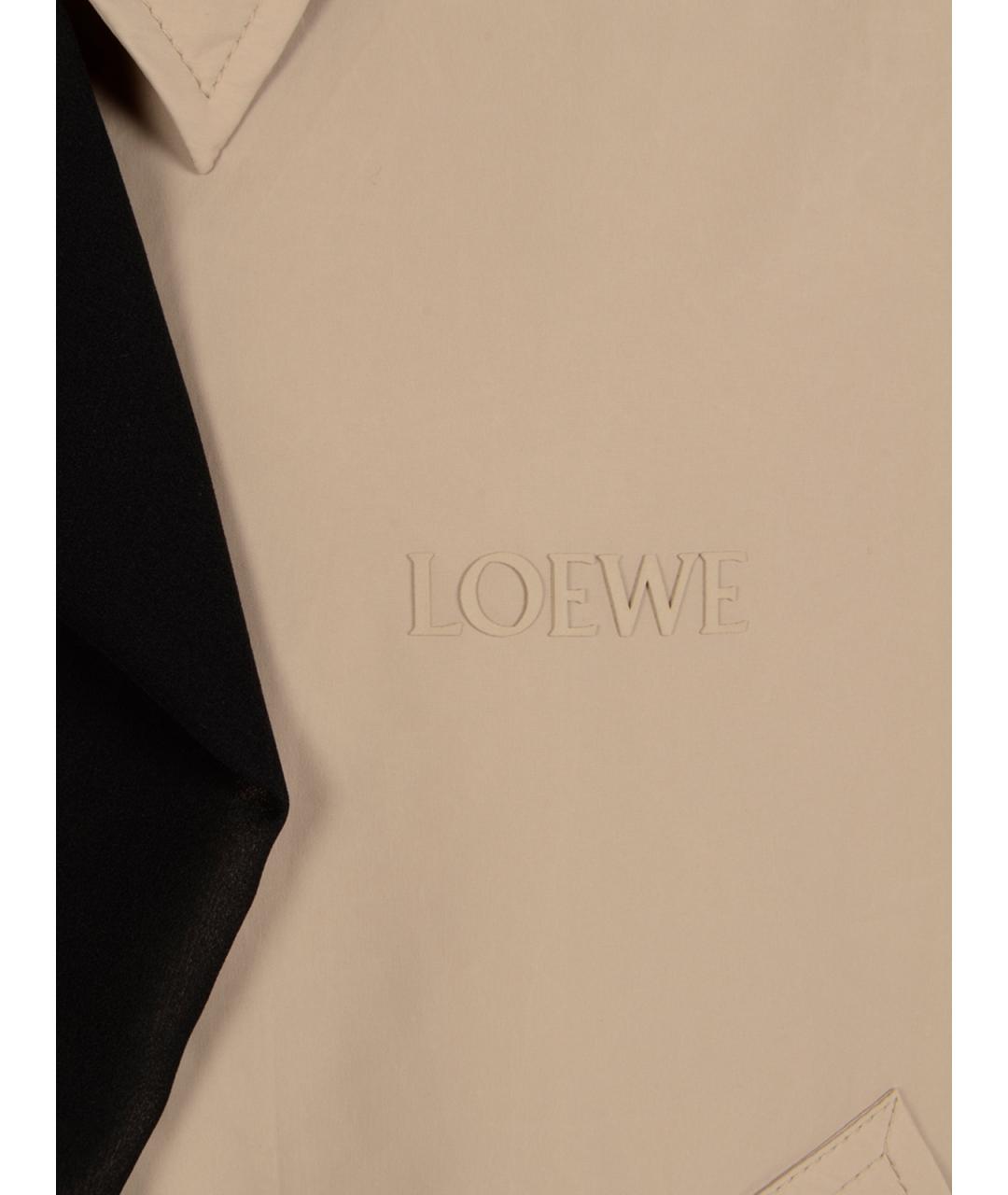 LOEWE Бежевая полиамидовая куртка, фото 3
