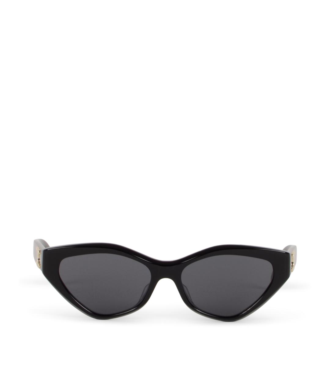 CELINE Черные пластиковые солнцезащитные очки, фото 2