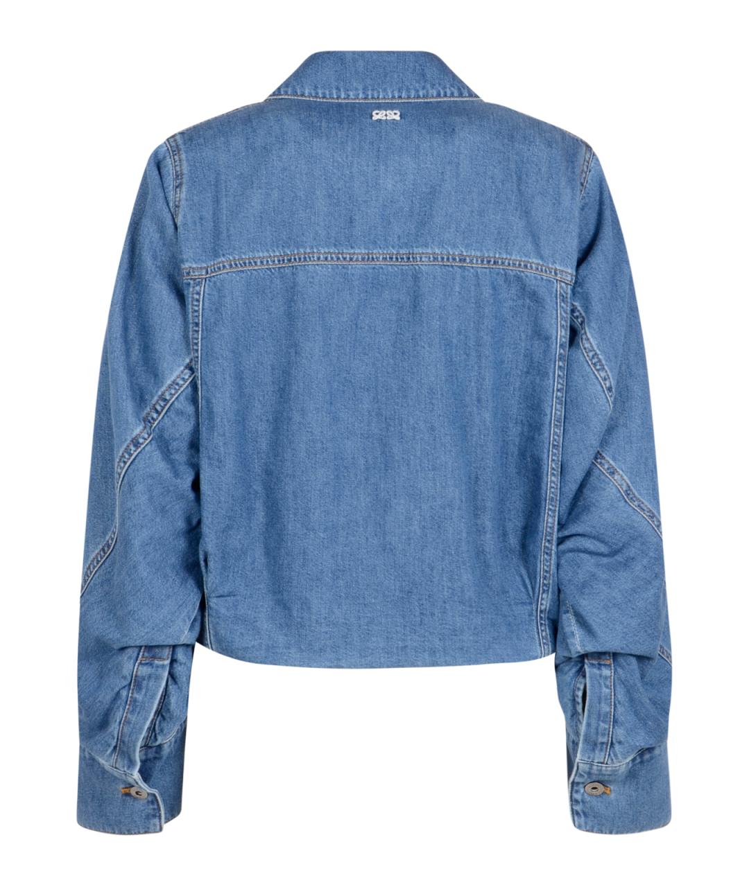 LOEWE Синяя хлопковая куртка, фото 2