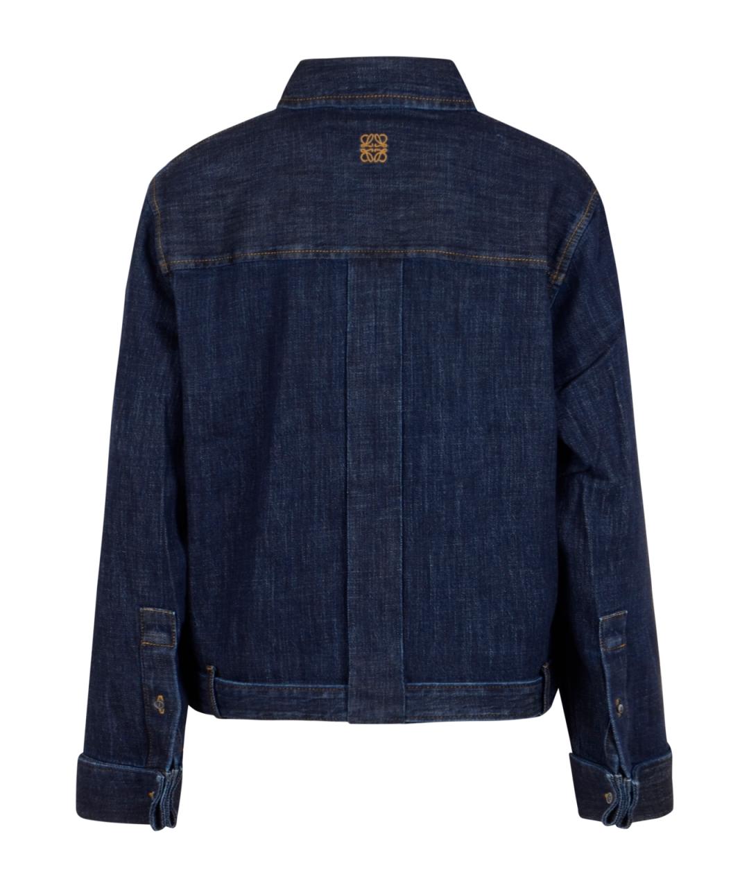 LOEWE Синяя хлопковая рубашка, фото 2