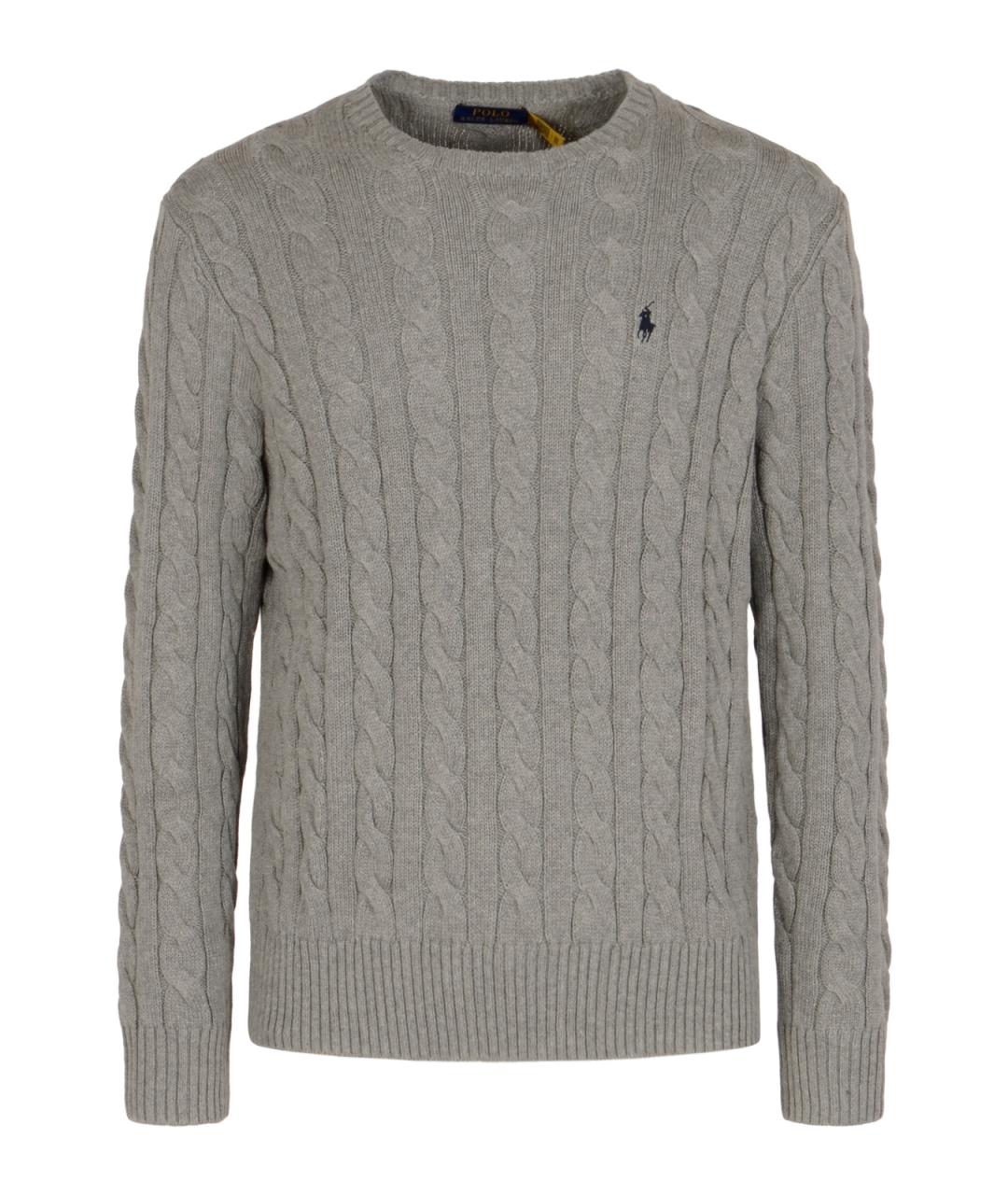 POLO RALPH LAUREN Серый джемпер / свитер, фото 1