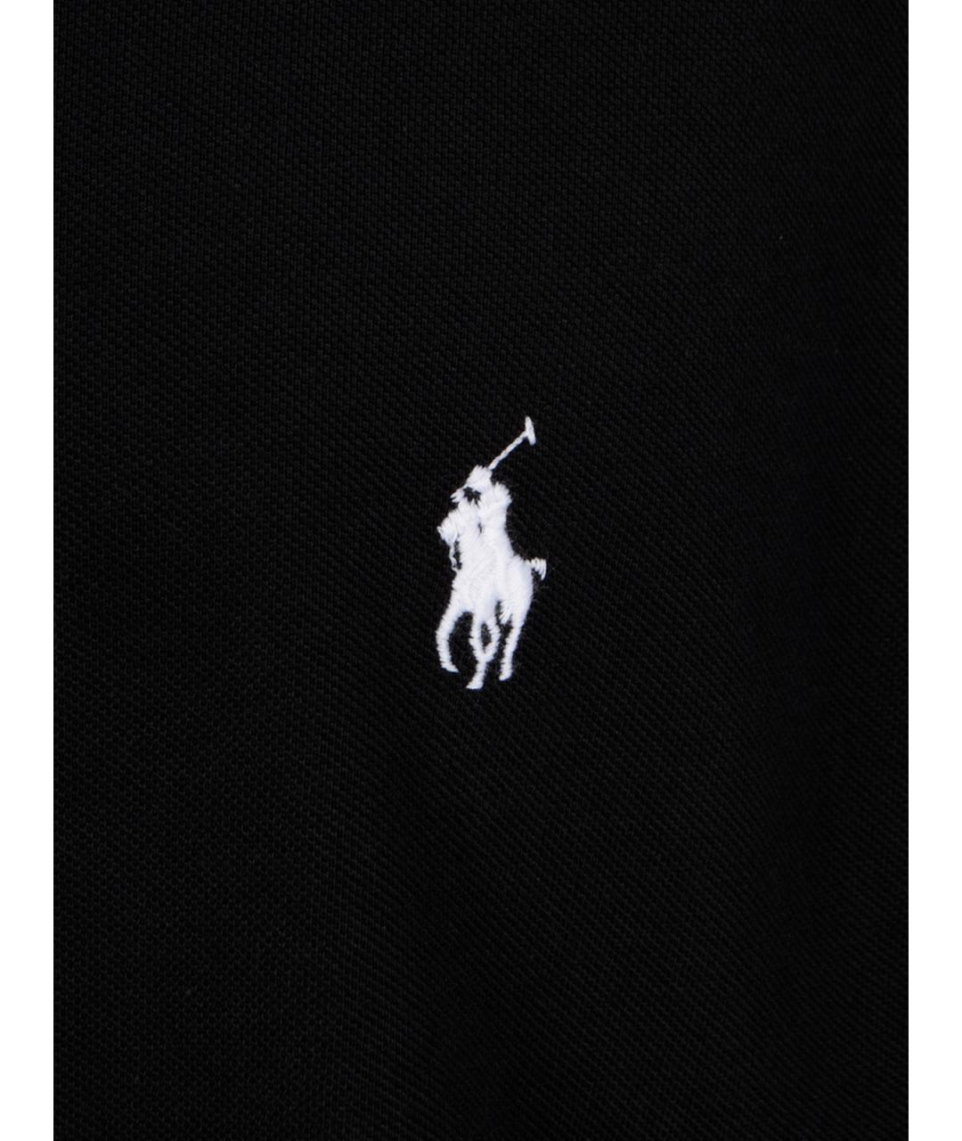 POLO RALPH LAUREN Черная хлопковая кэжуал рубашка, фото 3