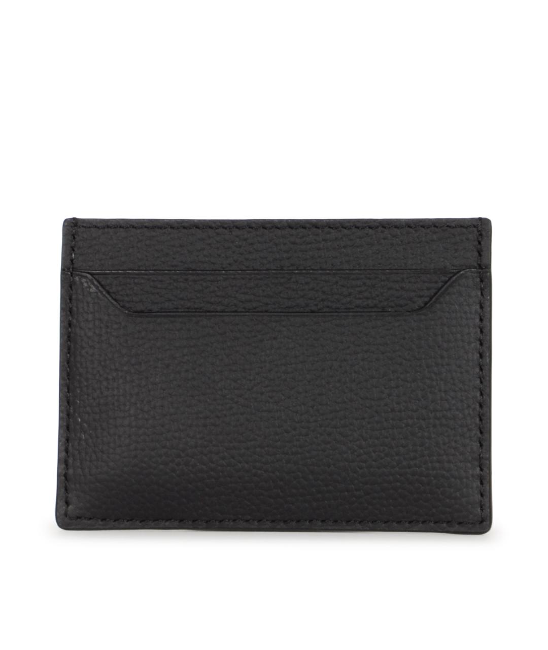 LOEWE Черный кожаный кардхолдер, фото 3
