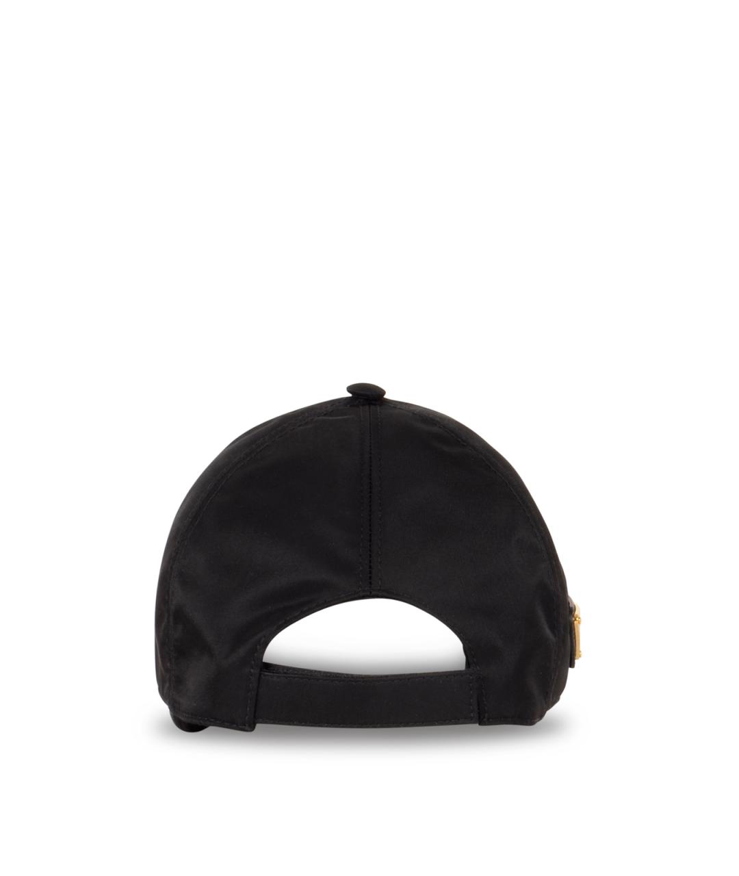 PRADA Черная синтетическая кепка, фото 3