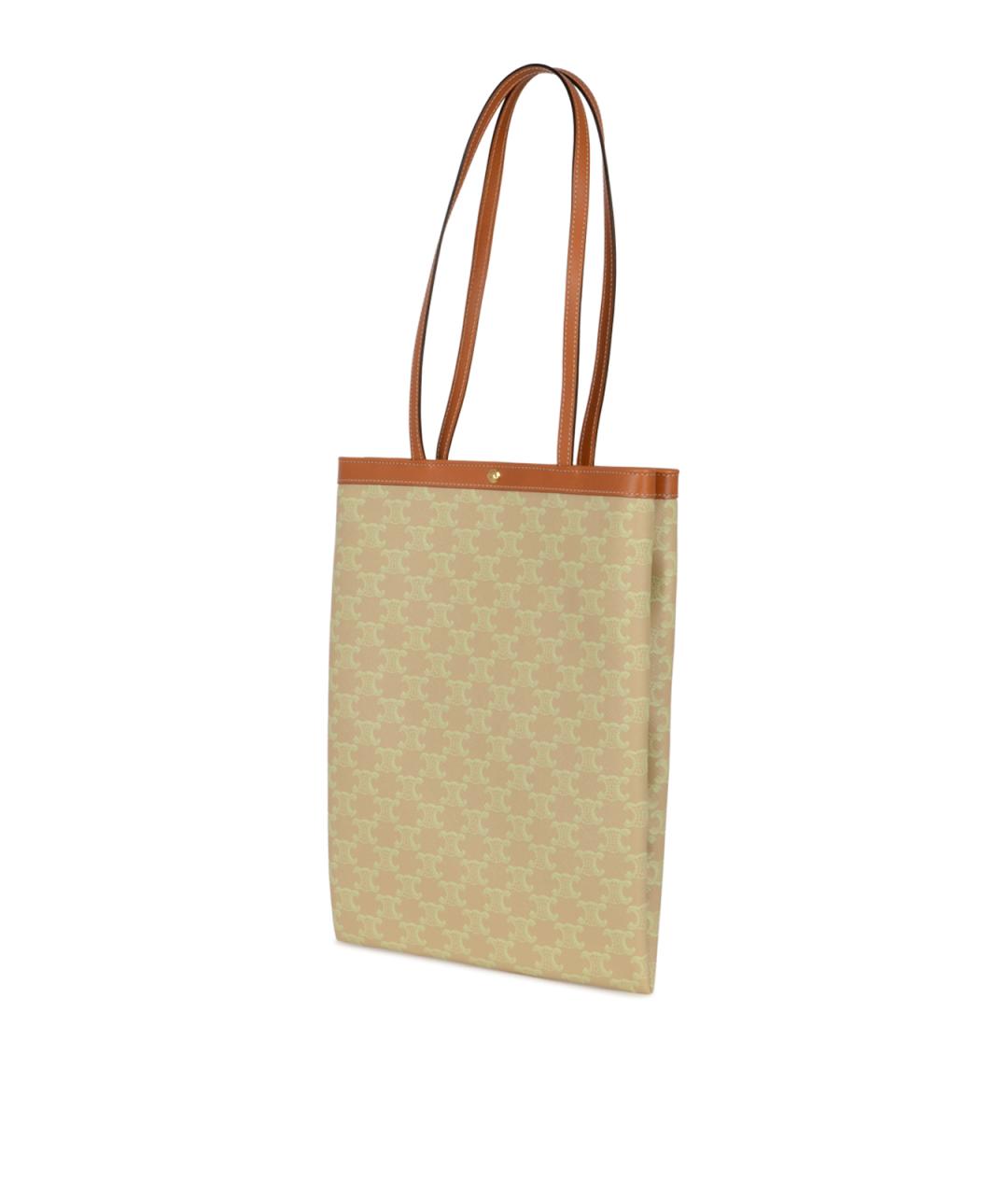 CELINE Бежевая сумка тоут, фото 2