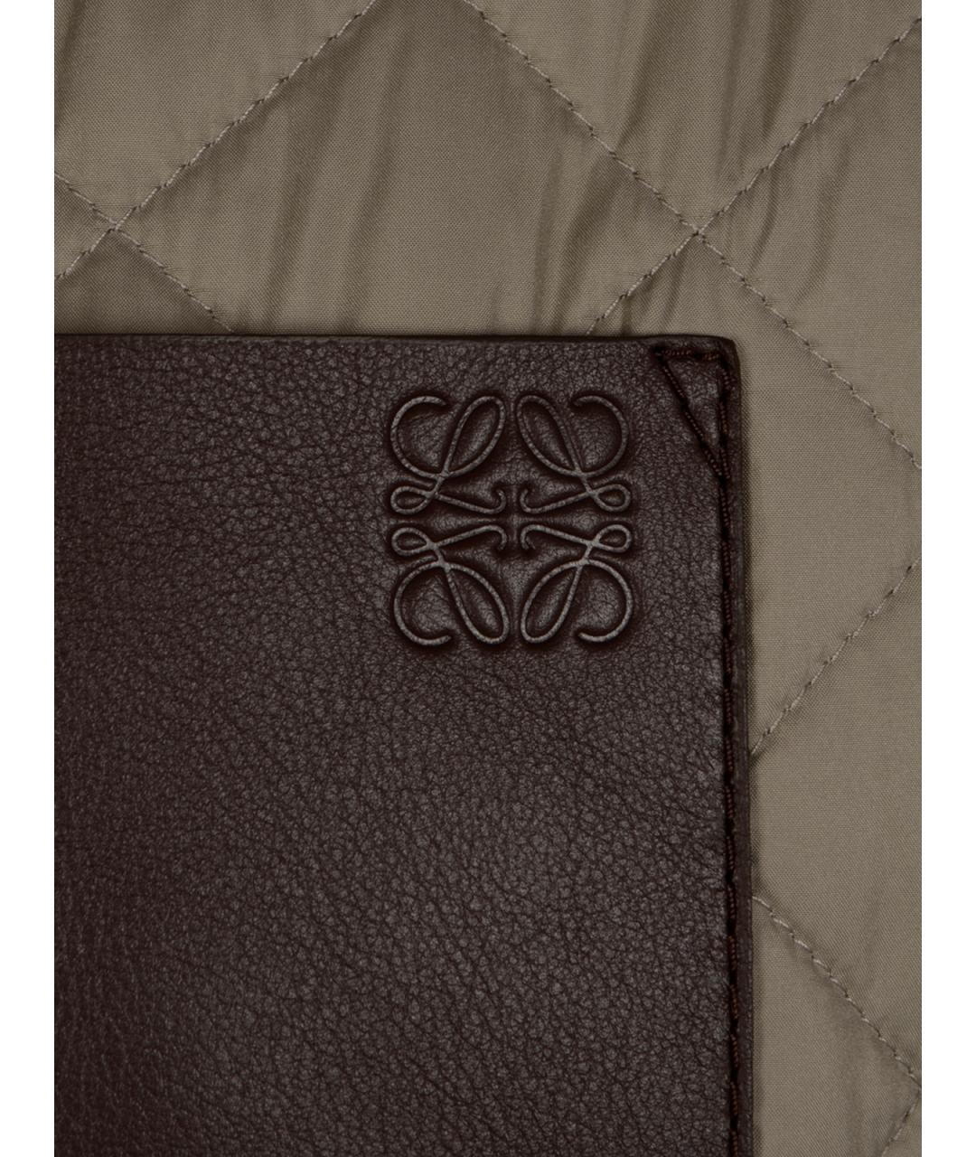 LOEWE Серая полиэстеровая куртка, фото 3