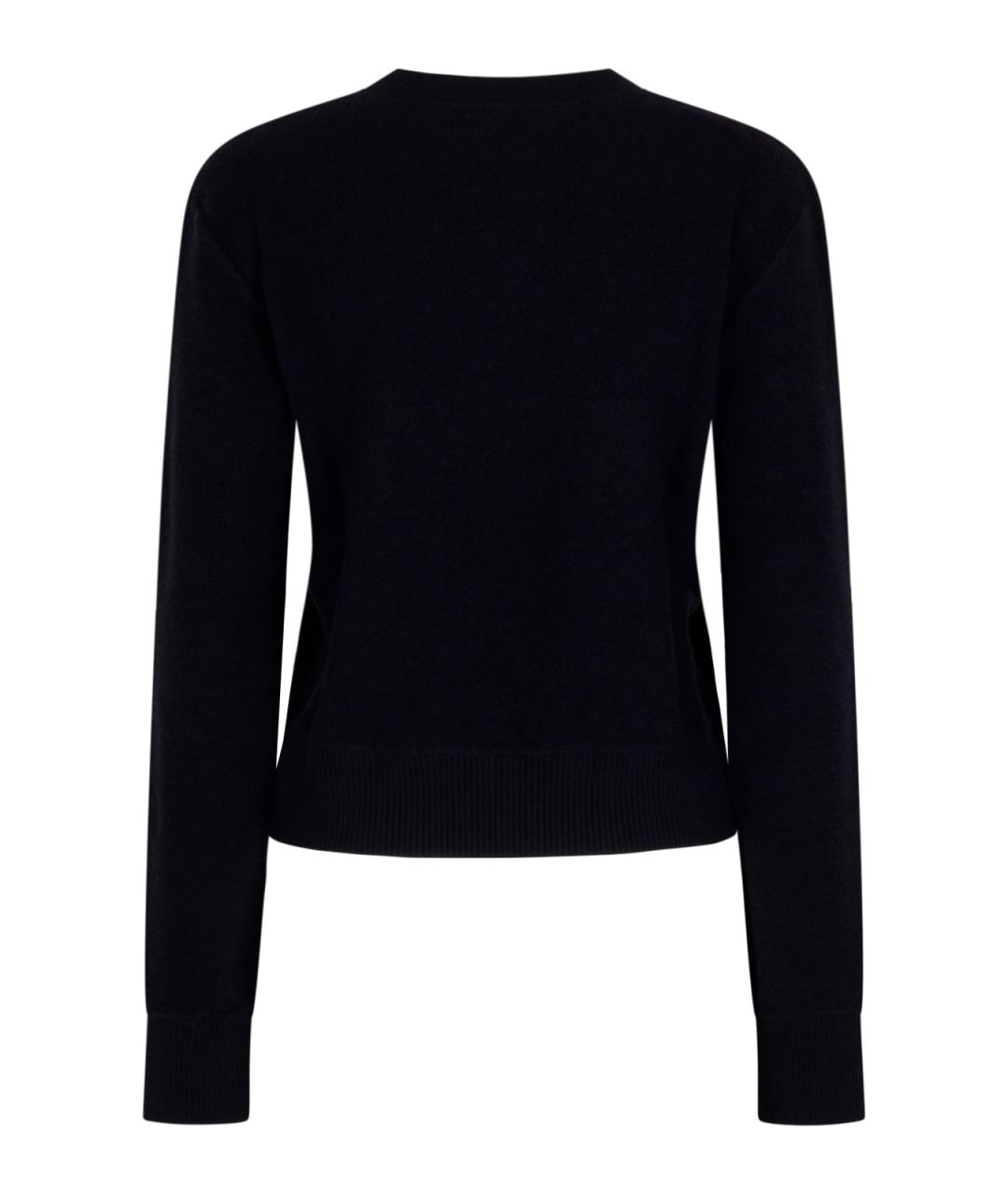 LOEWE Темно-синий шерстяной джемпер / свитер, фото 2