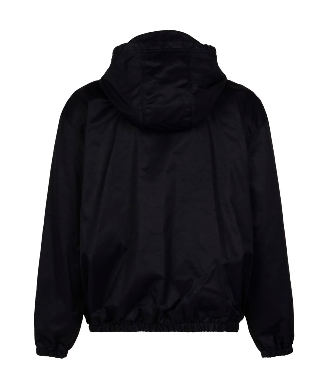 CELINE Черная полиамидовая куртка, фото 2