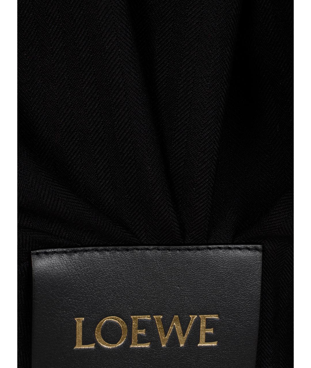 LOEWE Черная шерстяная куртка, фото 3
