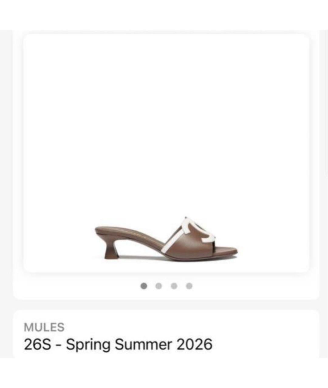 CHANEL Коричневые сандалии, фото 2