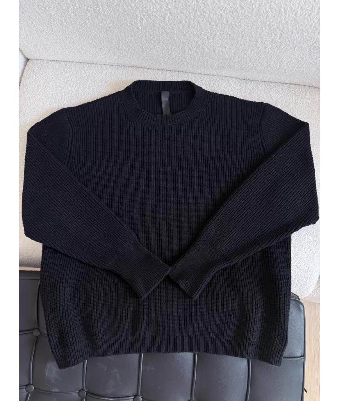 CHROME HEARTS Черный кашемировый джемпер / свитер, фото 6