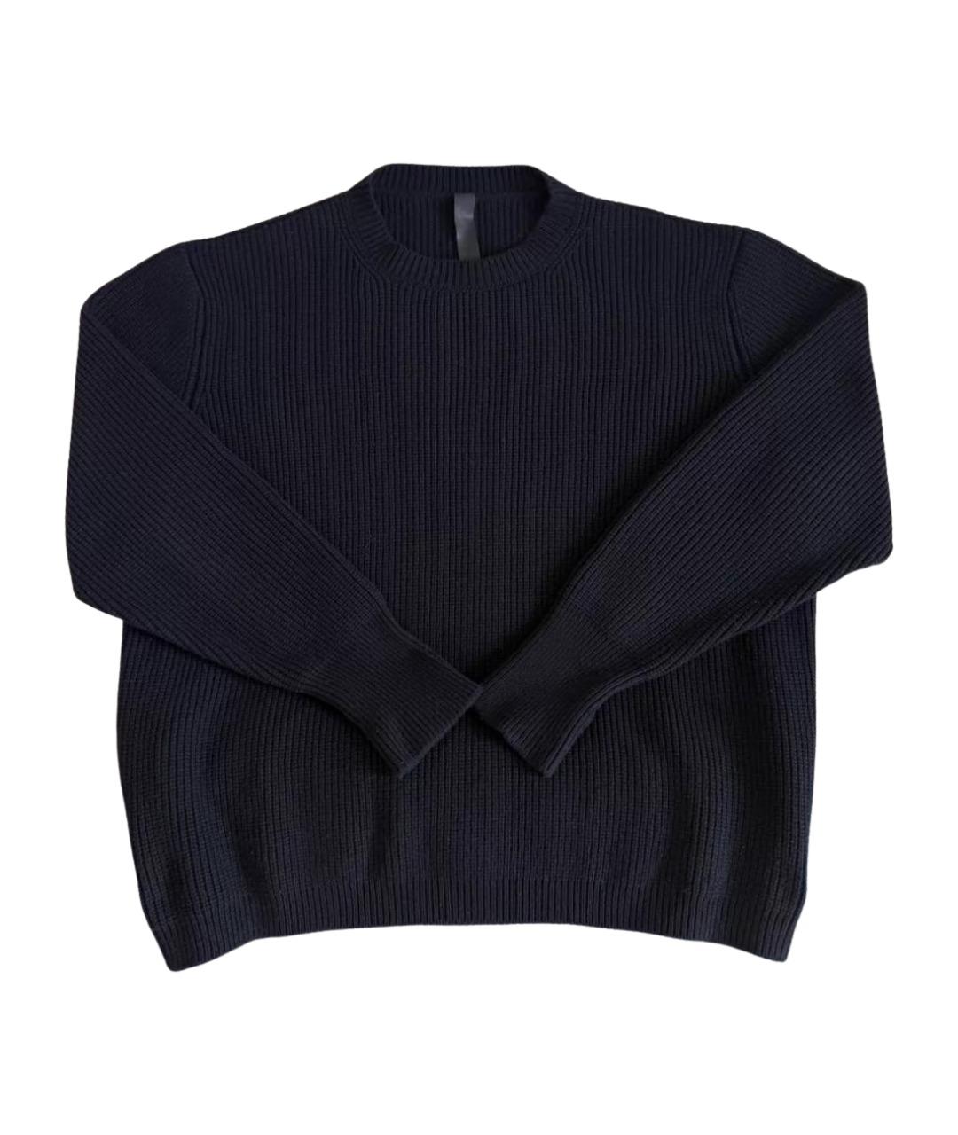 CHROME HEARTS Черный кашемировый джемпер / свитер, фото 1