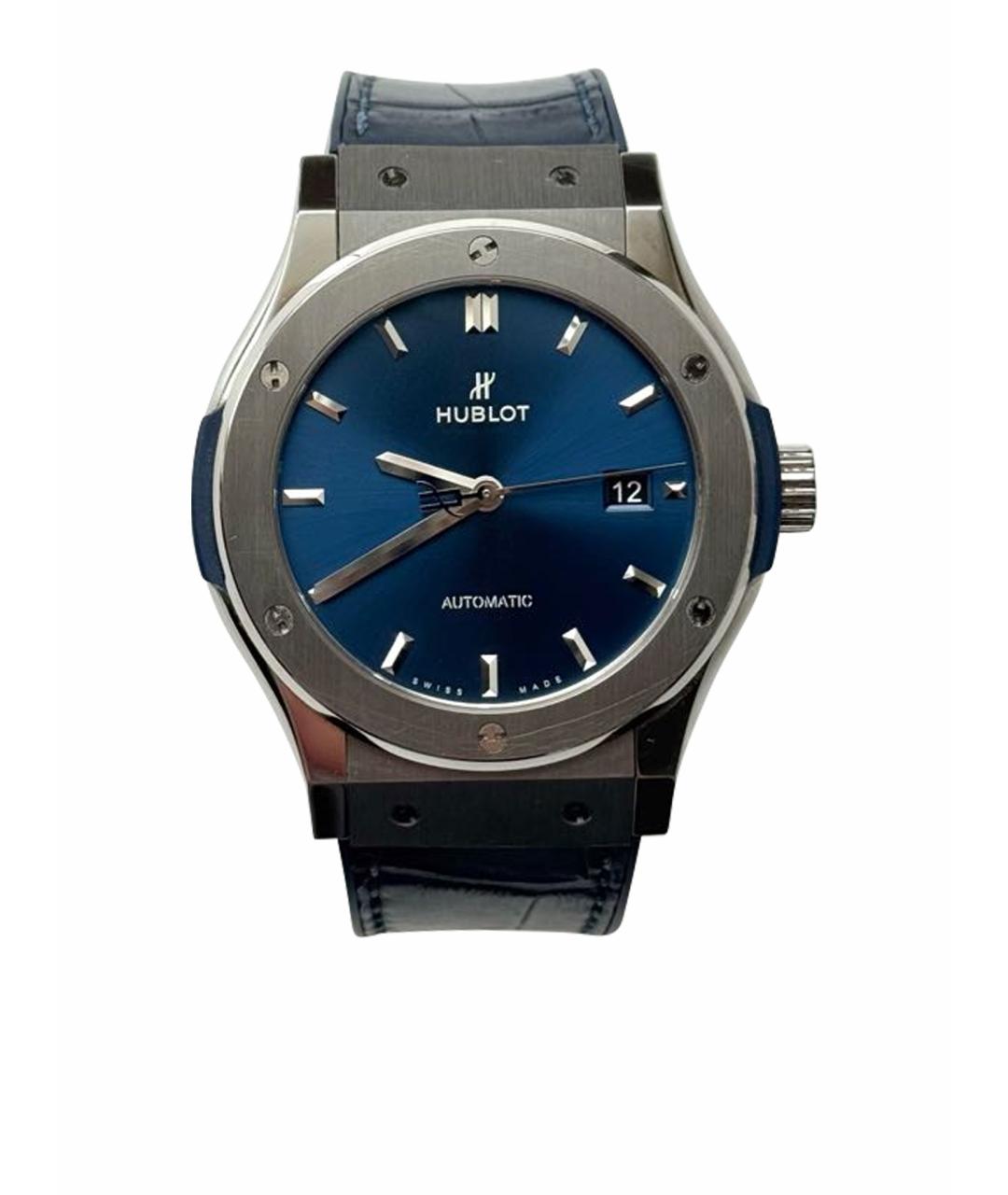HUBLOT Синие часы, фото 1