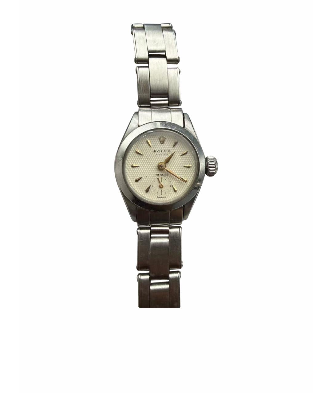 ROLEX Серебряные часы, фото 1