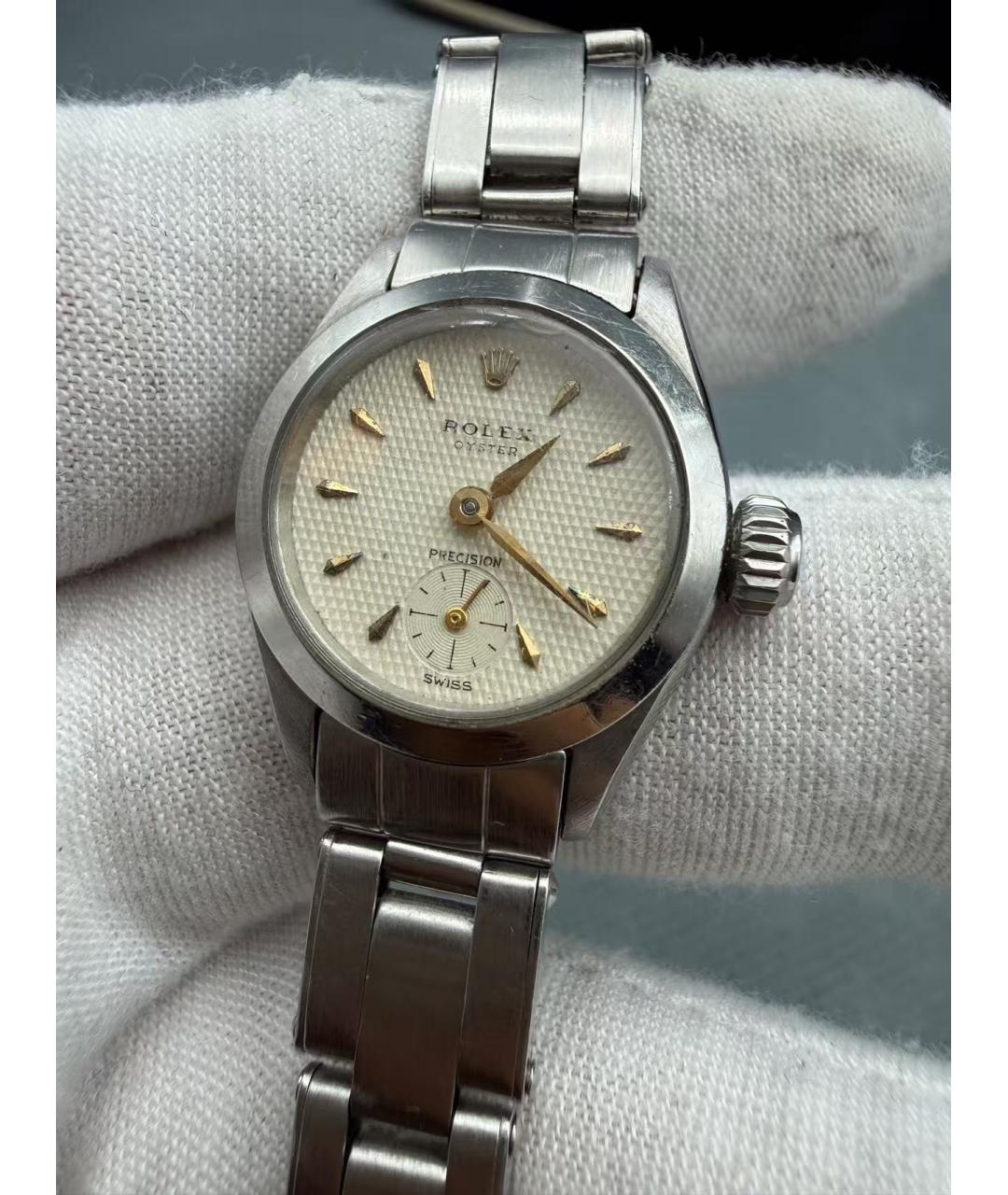 ROLEX Серебряные часы, фото 2