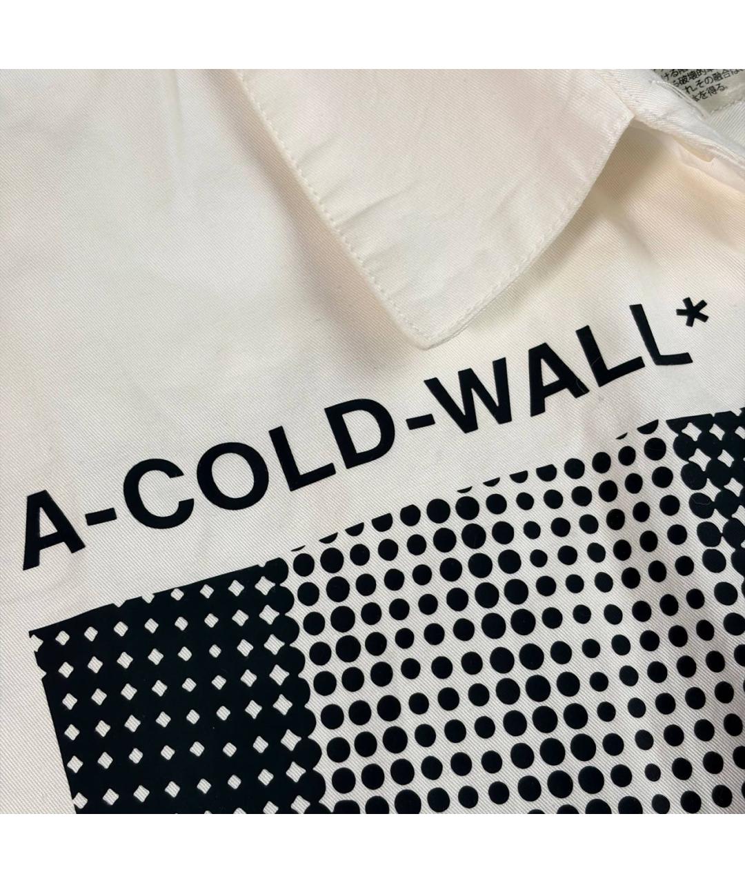 A-COLD-WALL* Белая хлопковая футболка, фото 2