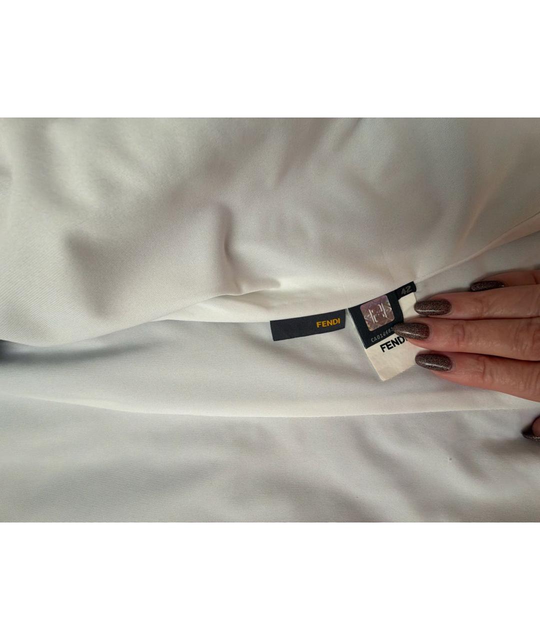 FENDI Черная полиамидовая куртка, фото 6