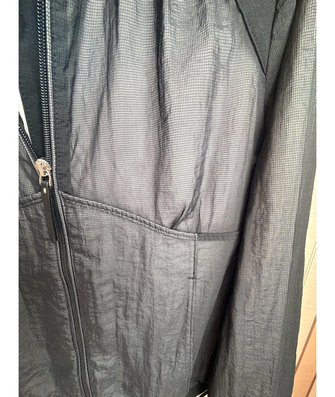 FENDI Черная полиамидовая куртка, фото 4