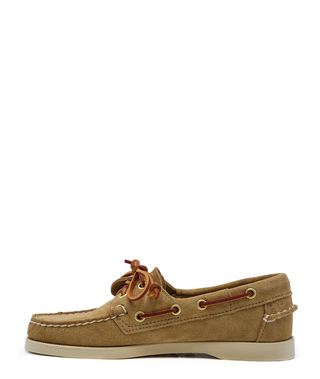 SEBAGO Бежевые замшевые лоферы, фото 3