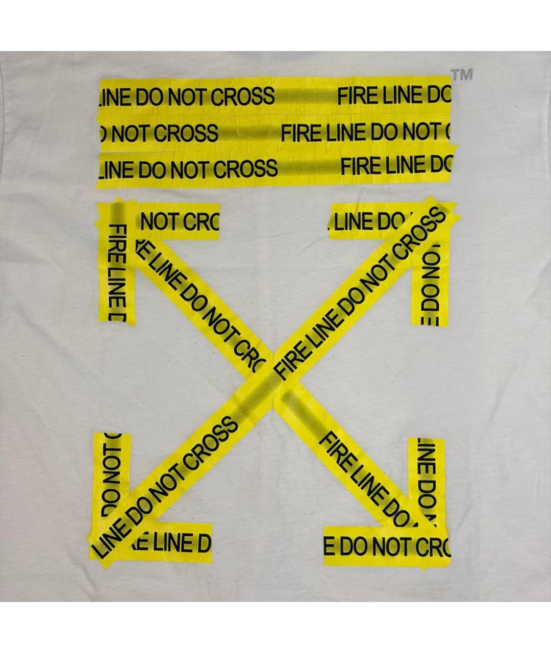 PALM ANGELS Белая хлопковая футболка, фото 4