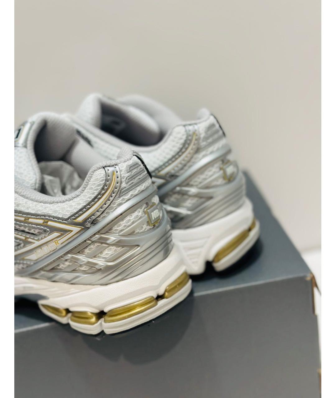 NEW BALANCE Белые текстильные низкие кроссовки / кеды, фото 7