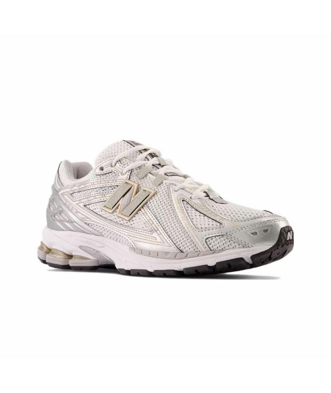 NEW BALANCE Белые текстильные низкие кроссовки / кеды, фото 2