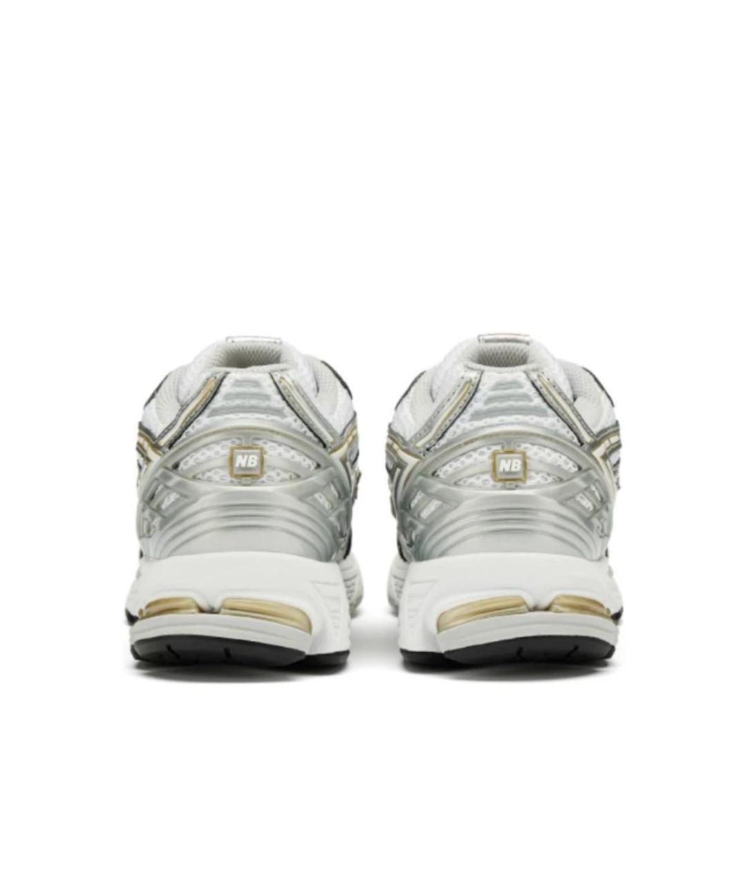 NEW BALANCE Белые текстильные низкие кроссовки / кеды, фото 4