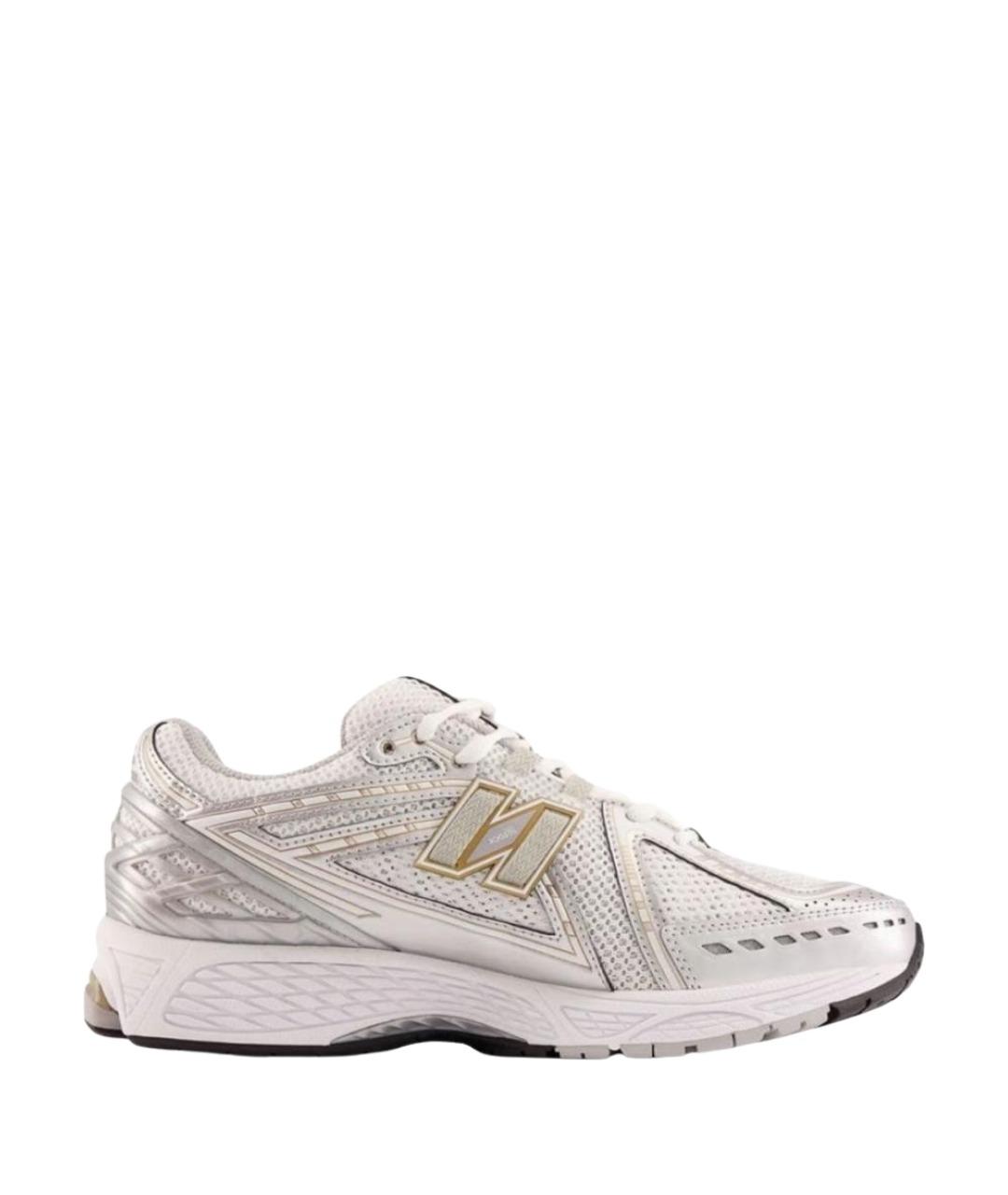 NEW BALANCE Белые текстильные низкие кроссовки / кеды, фото 1