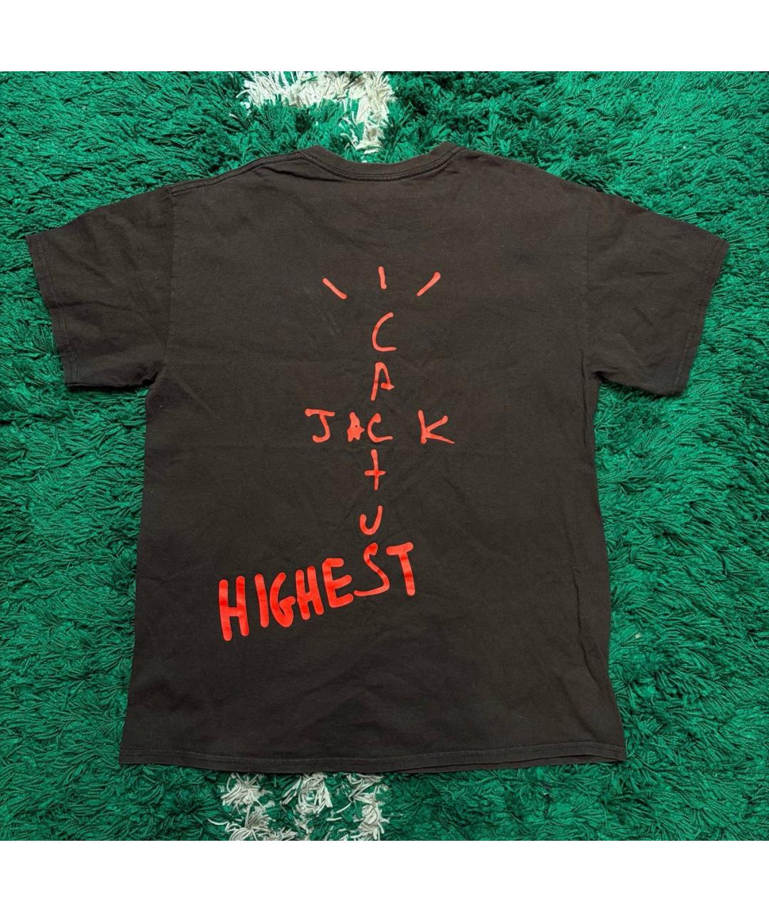 JORDAN Черная хлопковая футболка, фото 2