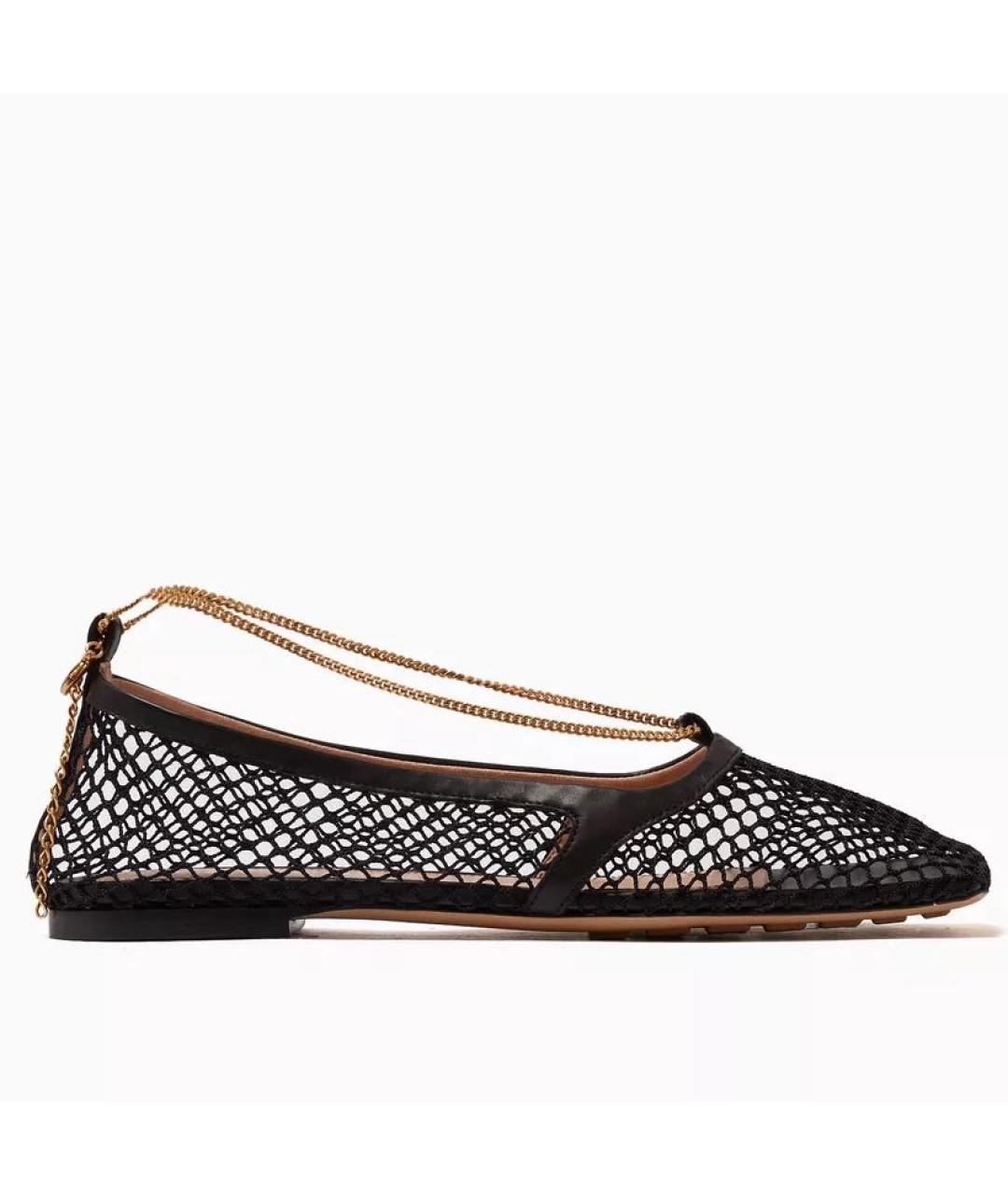 BOTTEGA VENETA Черные туфли, фото 4