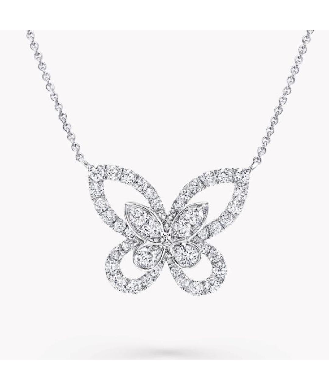 GRAFF Серебряное колье из белого золота, фото 3