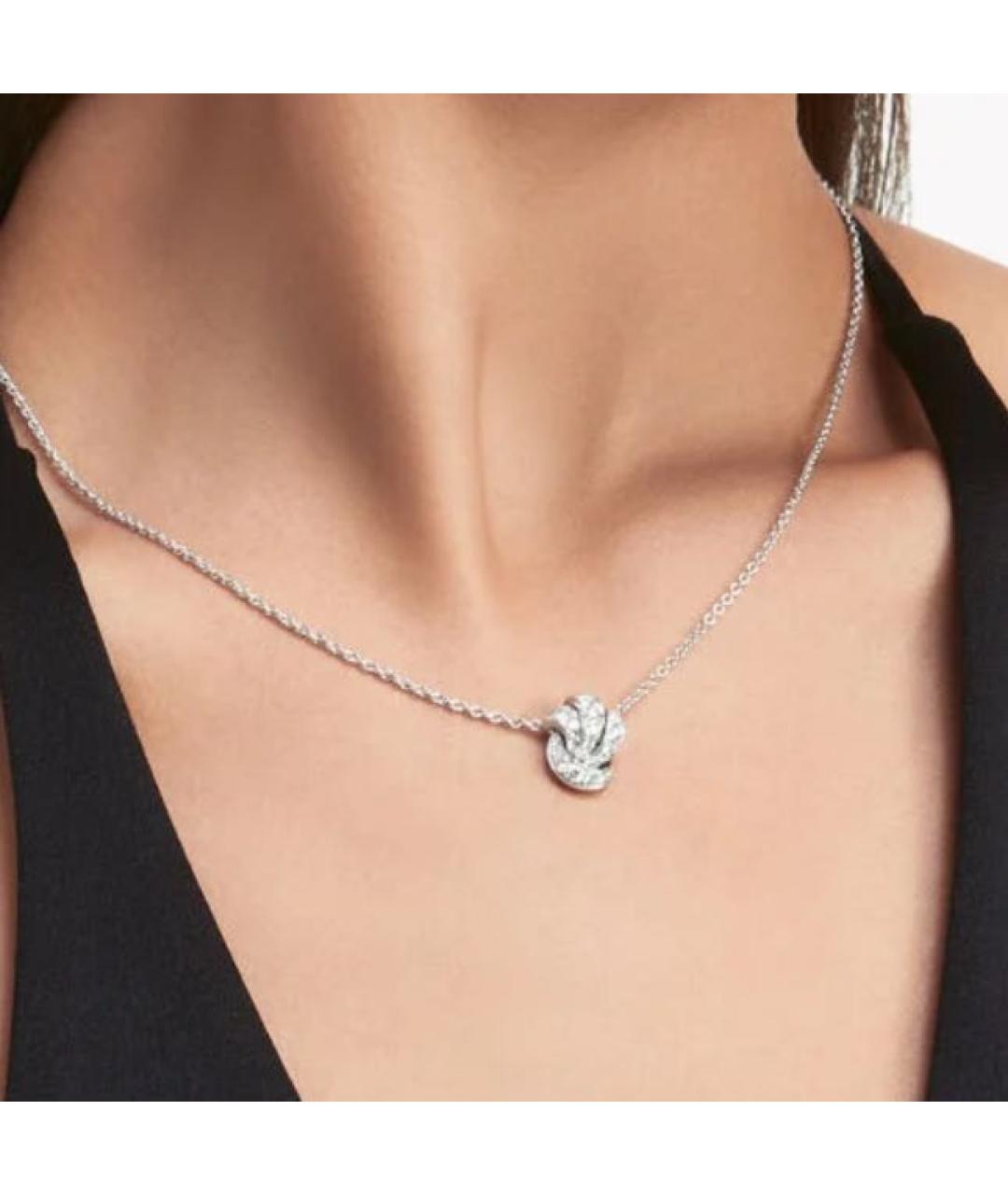 GRAFF Серебряное колье из белого золота, фото 2