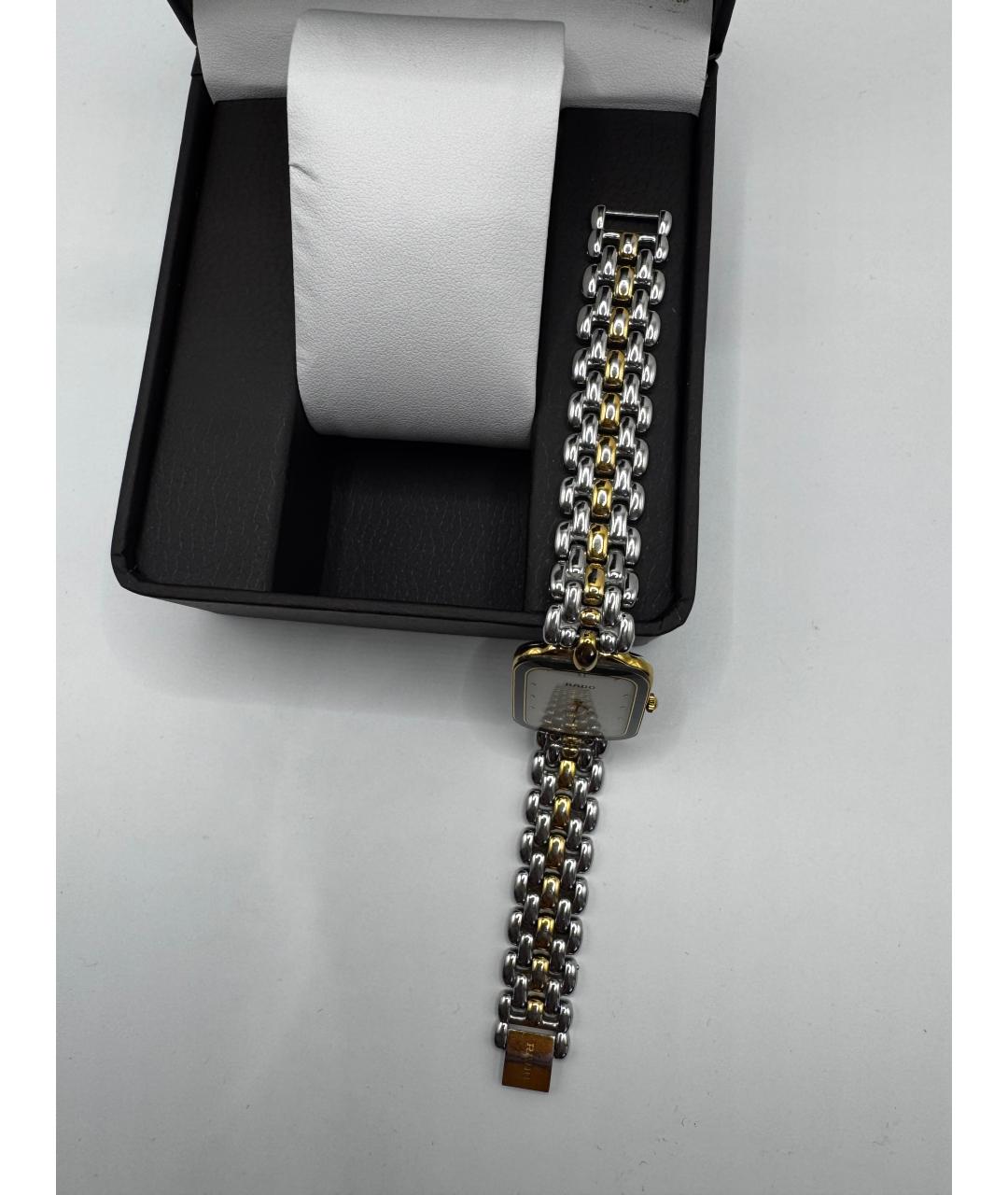 RADO Серебряные металлические часы, фото 4