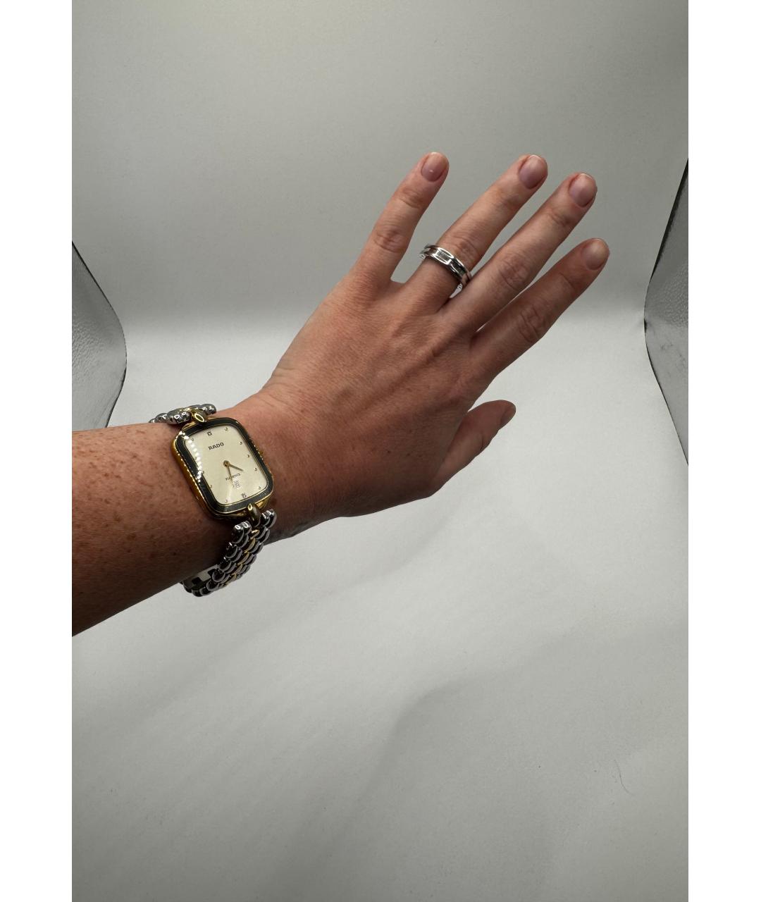 RADO Серебряные металлические часы, фото 3