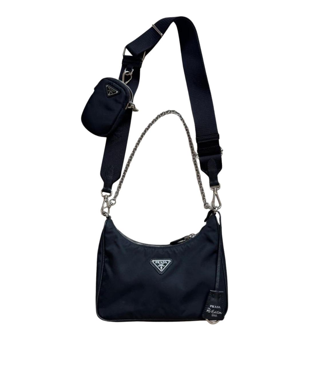 PRADA Черная сумка через плечо, фото 1