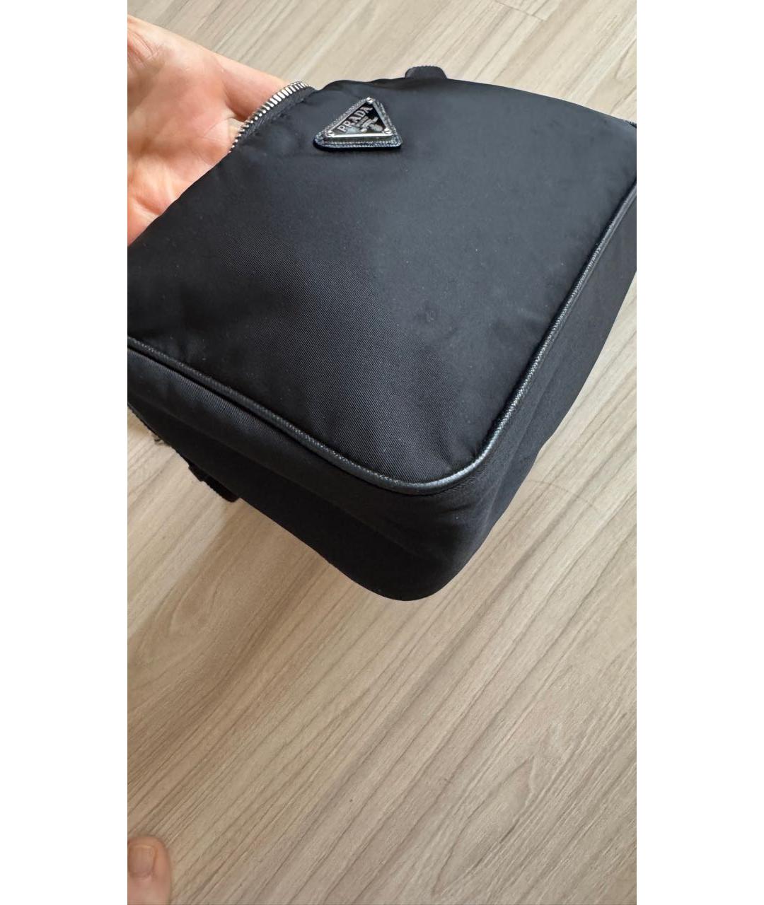 PRADA Черная сумка через плечо, фото 5