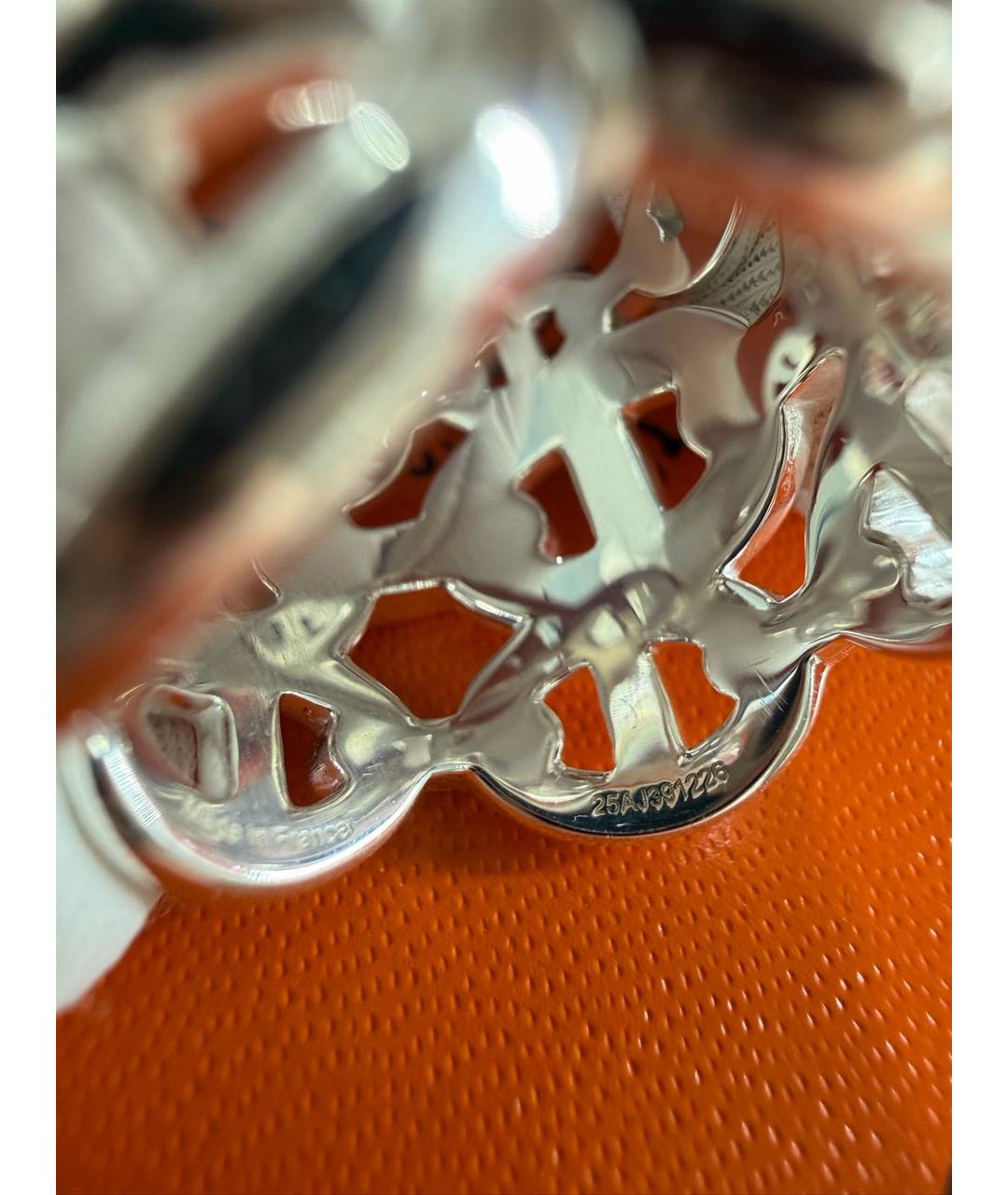 HERMES Серебряное серебряное кольцо, фото 4