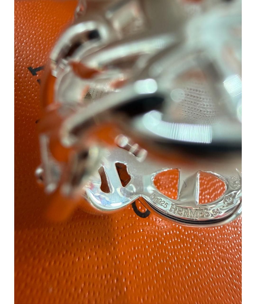 HERMES Серебряное серебряное кольцо, фото 5