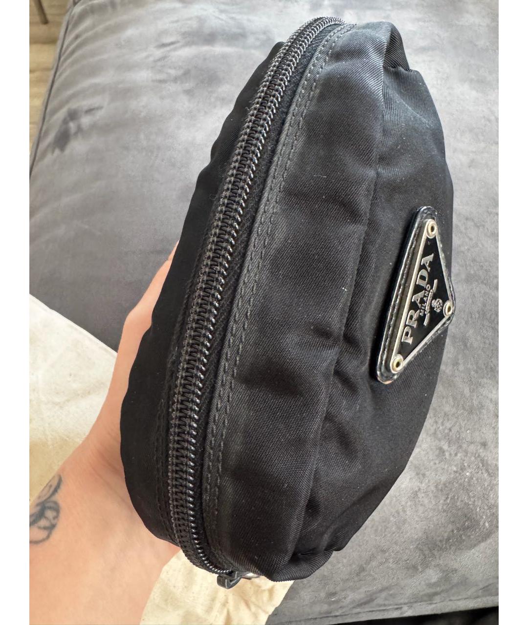 PRADA Черная косметичка, фото 3