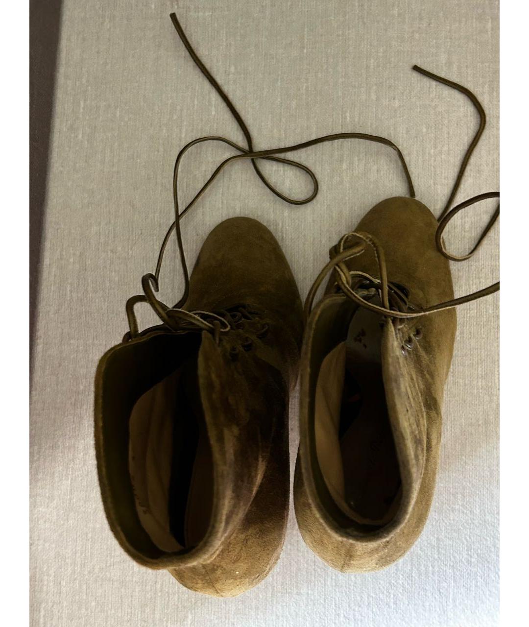 GIANVITO ROSSI Замшевые ботильоны, фото 3