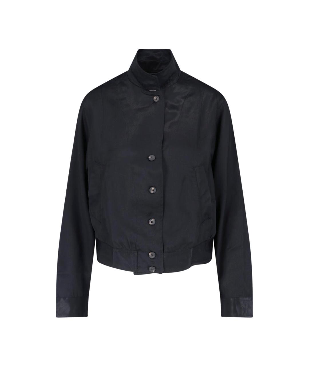 OUR LEGACY Черная вискозная куртка, фото 1